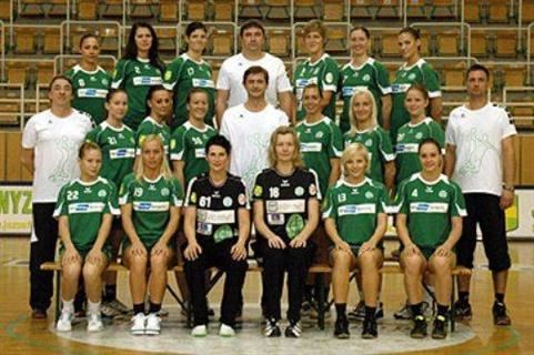 Ferencvárosi TC- Women's Handball Team Nemzeti Bajnokság I Logo