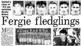 Fergie's Fledglings Rewind to 1996 Fergie39s Fledglings flourish at Manchester United
