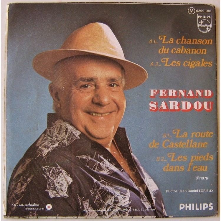 Fernand Sardou La chanson du cabanon de Fernand Sardou EP chez luckystar Ref