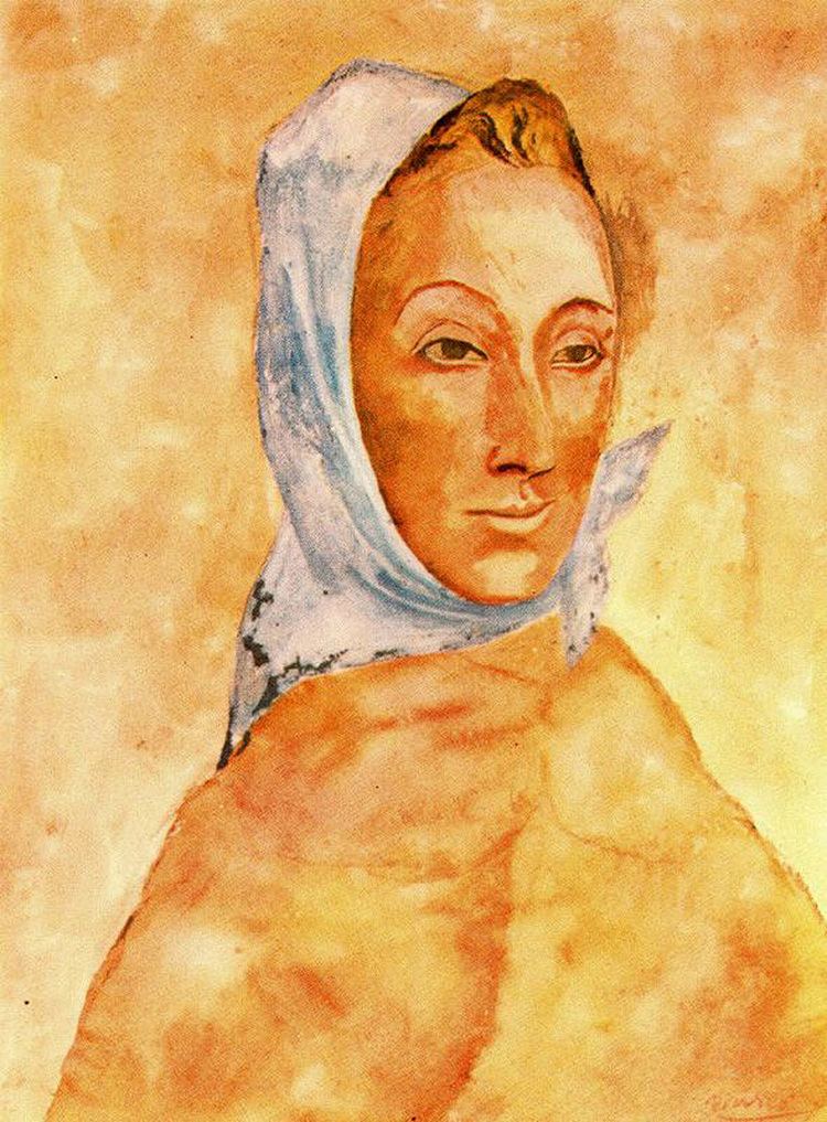 Fernande Olivier Portrait of Fernande Olivier in headscarves Pablo