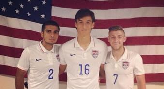Fernando Arce Jr. Arriola leads Arce and Requejo as the quotThree Amigosquot in USA camp