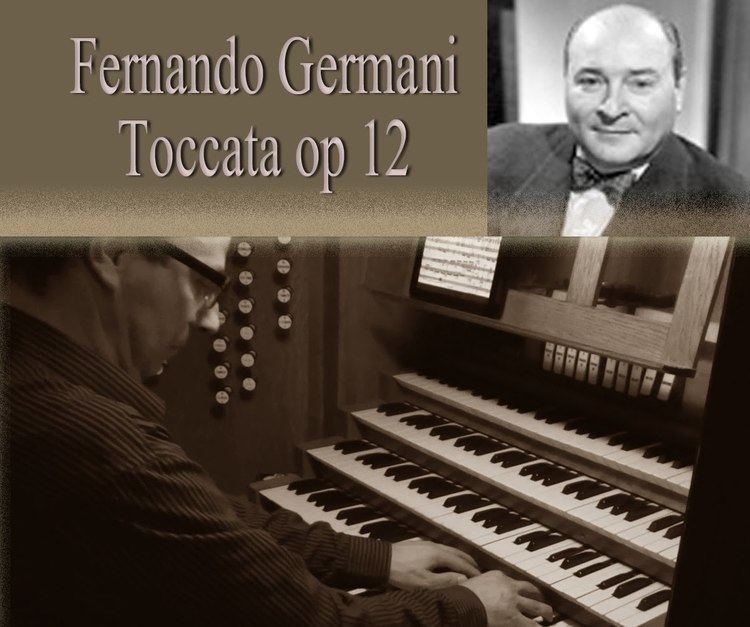 Fernando Germani Fernando Germani Toccata op12 Domenico Severin YouTube