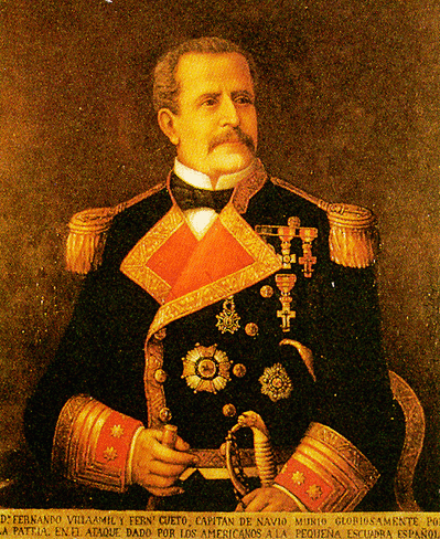Fernando Villaamil Spanish Naval Officers in 1898