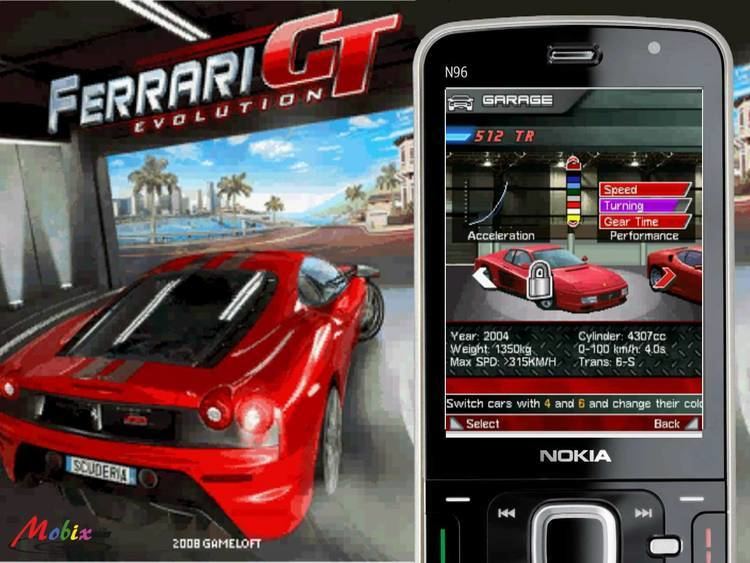 Ferrari GT: Evolution HD Gameloft 3D Ferrari GT Evolution Java Mobile Game YouTube