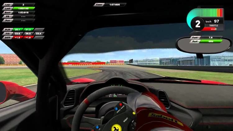 Ferrari Virtual Academy Ferrari Virtual Academy Adrenaline Pack 2011 F458 Italia Fiorano