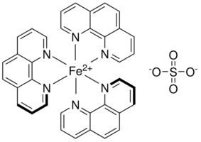 Ferroin Ferroin indicator solution 01 wt in H2O SigmaAldrich
