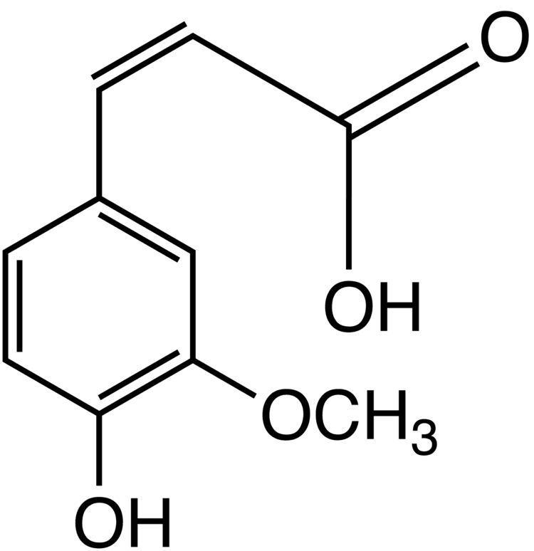 Ferulic acid bmse010061 cisFerulic Acid at BMRB