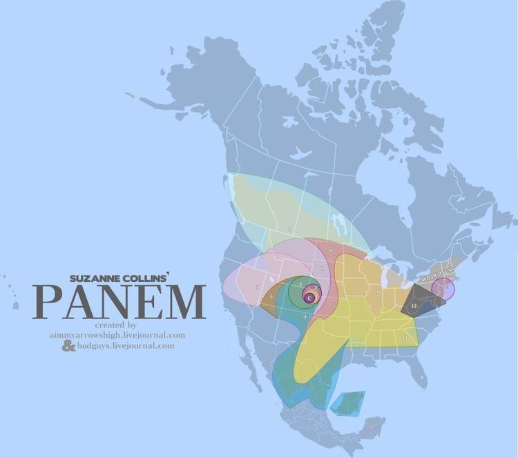 Fictional universe of The Hunger Games Perhaps the most wellresearched map ever of The Hunger Games39 Panem