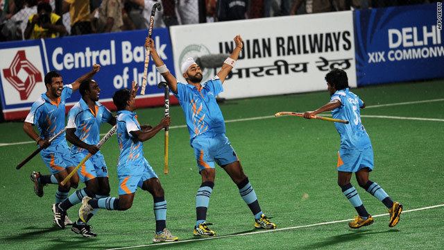 Field hockey in India Hosts India enjoy golden day at Commonwealth Games CNNcom