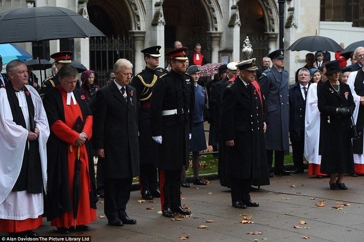Field of Remembrance Prince Harry joins Prince Philip at Westminster Abbey39s Field of