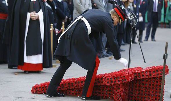Field of Remembrance Prince Harry opens Field of Remembrance at Westminster Abbey Royal