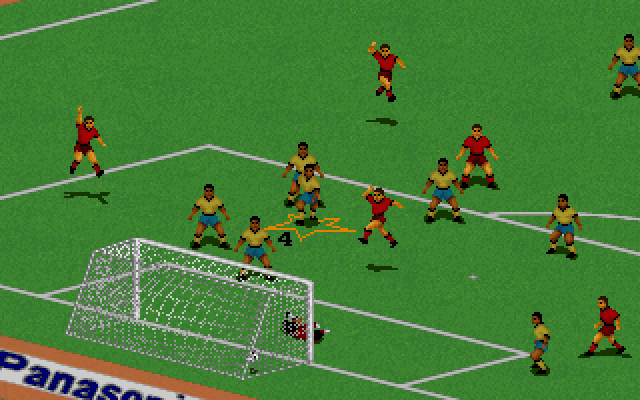 FIFA International Soccer FIFA INTERNATIONAL SOCCER IBM PC from EA Sports