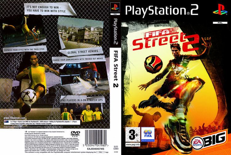 FIFA Street 2 FIFA Street 2 Cover Download Sony Playstation 2 Covers The Iso Zone