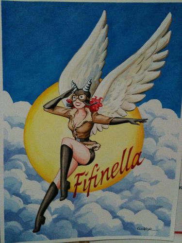 Fifinella Pinup Fifinella my newest tattoo A little insight to ME
