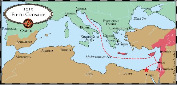Fifth Crusade Crossing the Ocean Sea The Third through Fifth Crusades