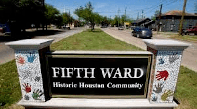 Fifth Ward, Houston Fifth Ward Houston Texas 1866 The Black Past Remembered and