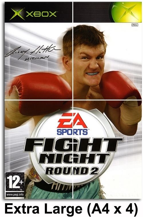 Fight Night Round 2 Fight Night Round 2 Poster Xbox Game Cover Artwork
