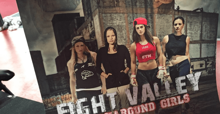 Fight Valley Tate And Cyborg Mean Mug In New 39Fight Valley39 Movie Poster BJPenncom