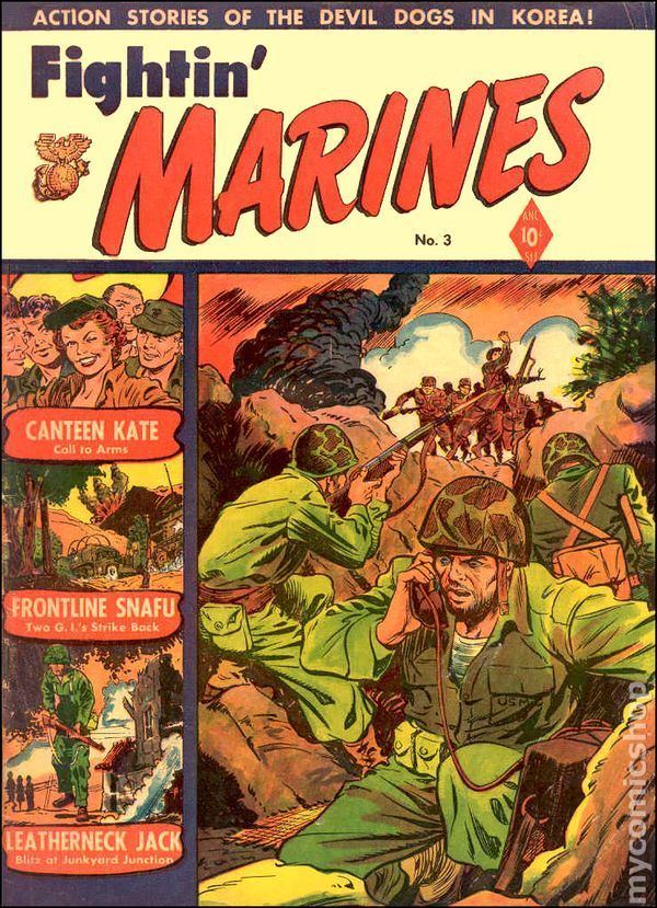 Fightin' Marines Fightin39 Marines 1951 St JohnCharlton comic books