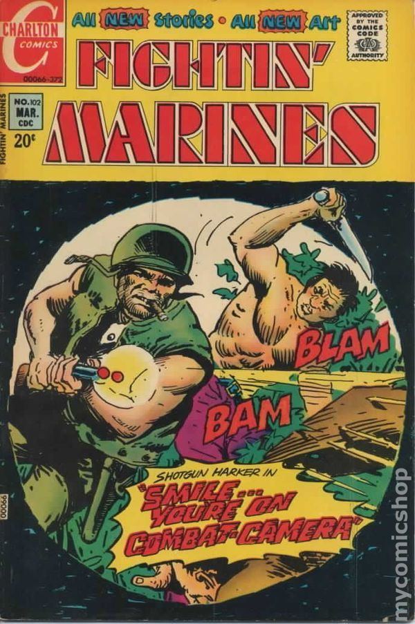 Fightin' Marines Fightin39 Marines 1951 St JohnCharlton comic books