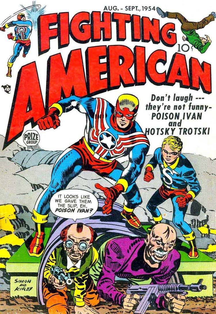 Fighting American President39s Day special The Fighting American Cambrian Comics