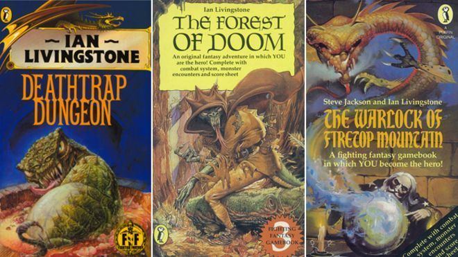 science fiction fighting fantasy books
