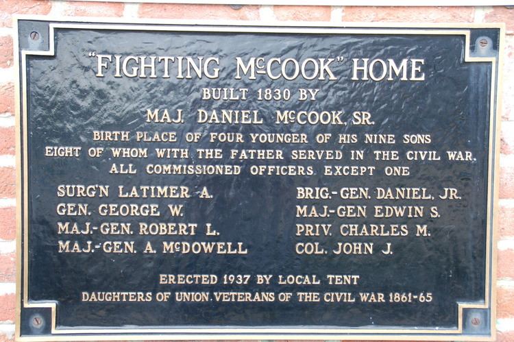 Fighting McCooks Fighting McCooks Historical Marker Carroll County Ohio