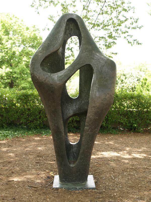 Figure for Landscape Washington DC Hirshhorn Museum and Sculpture Garden Figure for