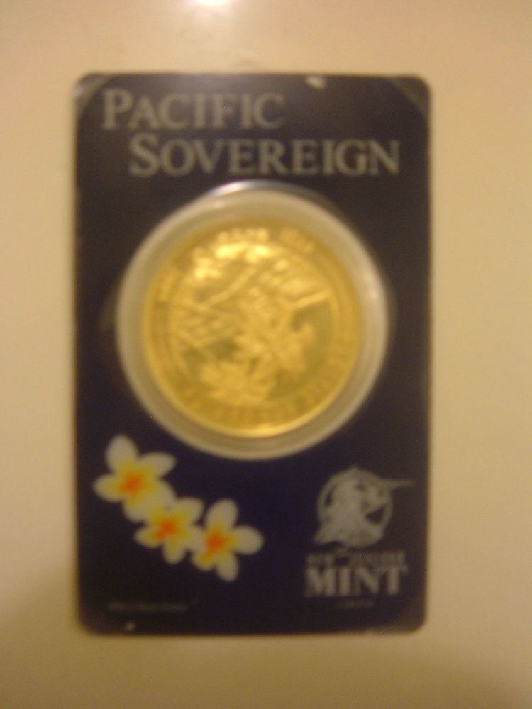 Fijian gold pacific sovereign