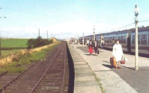 Filey Holiday Camp railway station Disused Stations Filey Holiday Camp Station