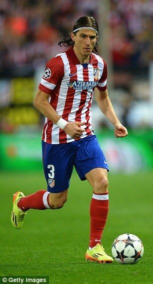 Filipe Luís Atletico Madrid resign Filipe Luis just a year after selling
