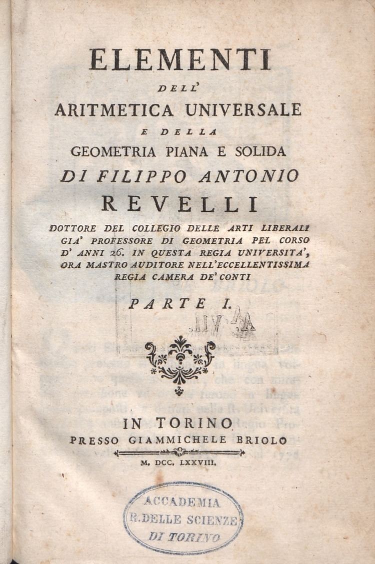 Filippo Antonio Revelli