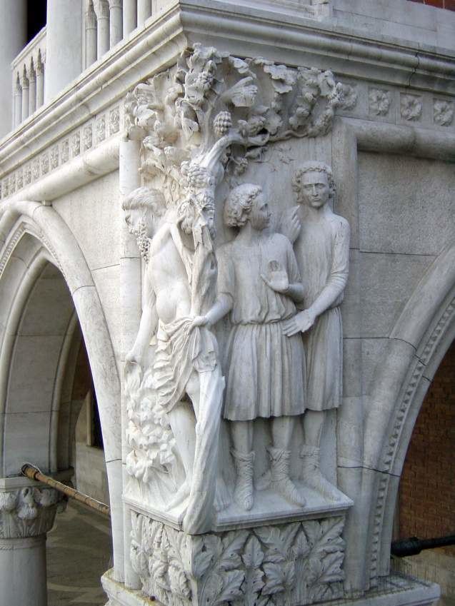 Filippo Calendario San Marco Palais des Doges l39ivresse de No sculpture