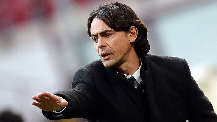 Filippo Inzaghi Filippo Inzaghi to keep AC Milan job despite Coppa Italia