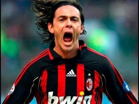 Filippo Inzaghi Filippo Inzaghi All Goals for AC Milan YouTube