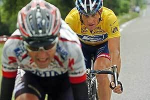 Filippo Simeoni Armstrong Hunts Down Rider Bicycling