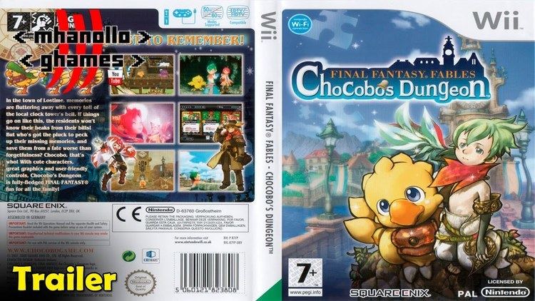Final Fantasy Fables: Chocobo's Dungeon Wii trailer Final Fantasy Fables Chocobo39s Dungeon YouTube
