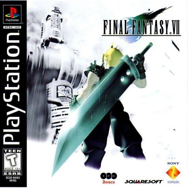 Final Fantasy VII wwwffshrineorgff7coverscansff7usjpg