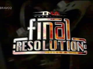 Final Resolution TNA Final Resolution 2009 WrestlingCaps