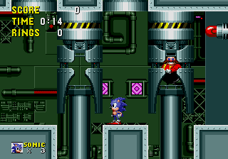Final Zone Captain Williams Sonic The Hedgehog Feature Mega Drive