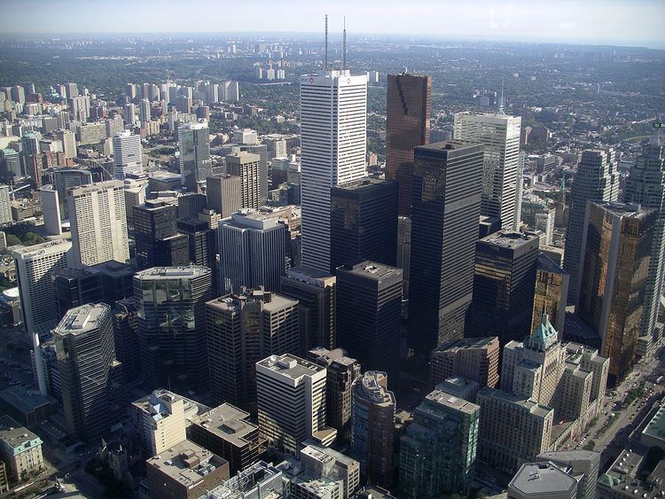 aerial-photo-toronto-financial-district