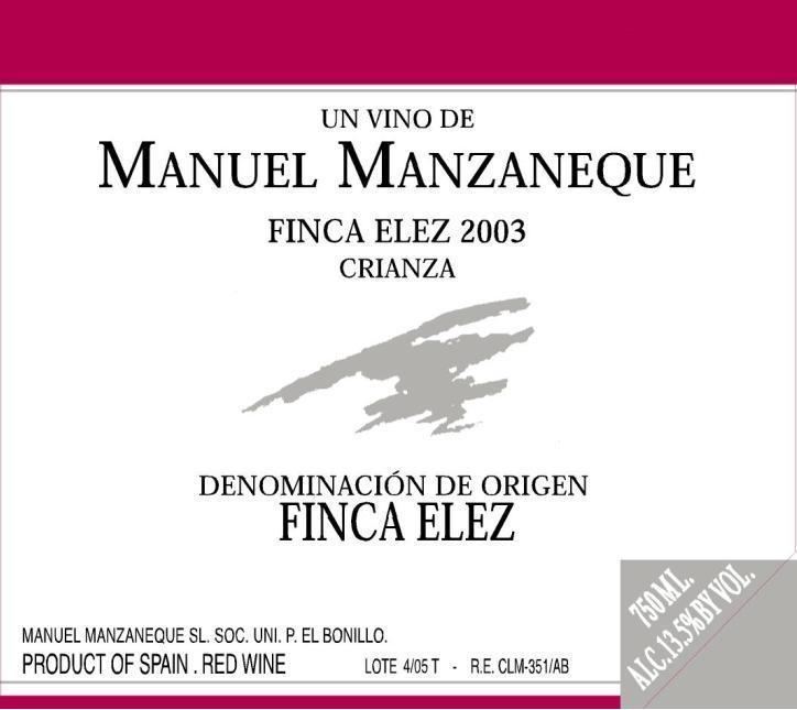 Finca Élez Casaventura Imports Wine