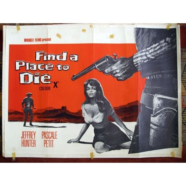 Find a Place to Die Find a Place To Die 1968 Original British Quad