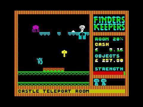 Finders Keepers (1985 video game) FINDERS KEEPERS ZX Spectrum Game Review YouTube