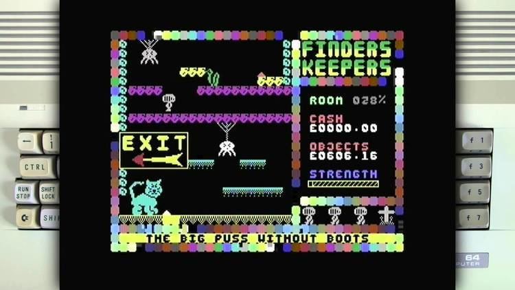 Finders Keepers (1985 video game) Finders Keepers on the Commodore 64 YouTube