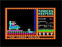 Finders Keepers (1985 video game) Finders Keepers Amstrad CPC Games Database