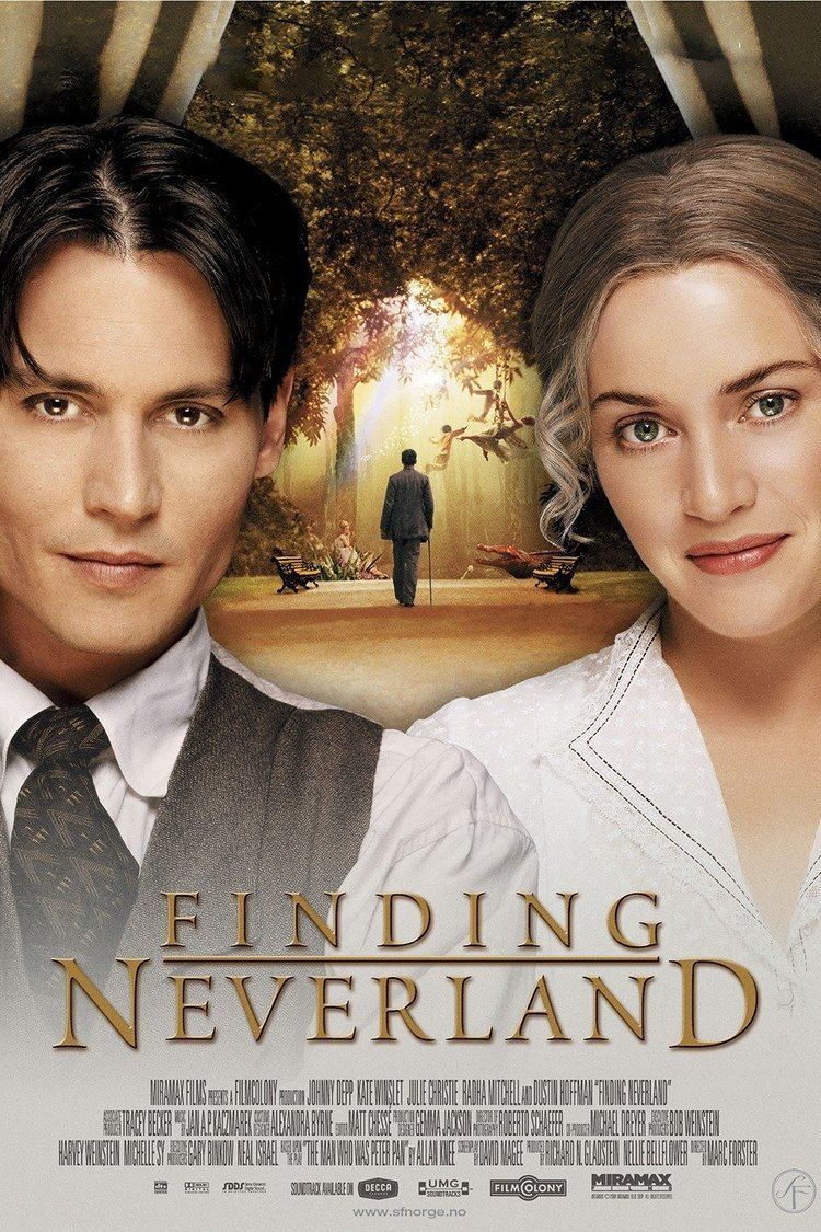 Finding Neverland (film) wwwgstaticcomtvthumbmovieposters34951p34951