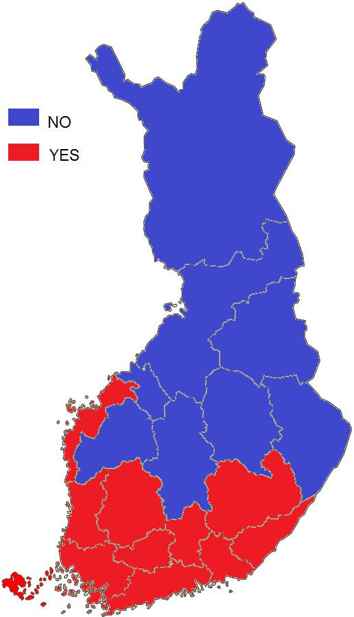 Finnish European Union membership referendum, 1994