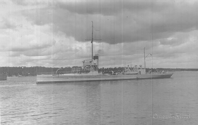 Finnish gunboat Klas Horn