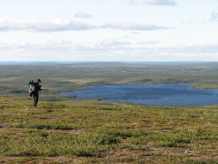 Finnmarksvidda The wideness of Finnmarksvidda seen from Biedjovarri Mapionet